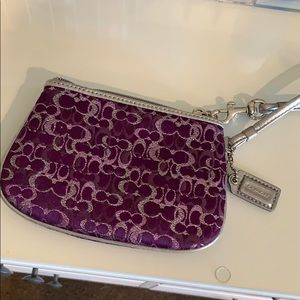 Coach wristlet